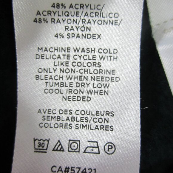 New Lou & Grey LOFT Womens S Dark Green Cowl Neck Soft Jersey Knit Drawstring - Picture 6 of 13